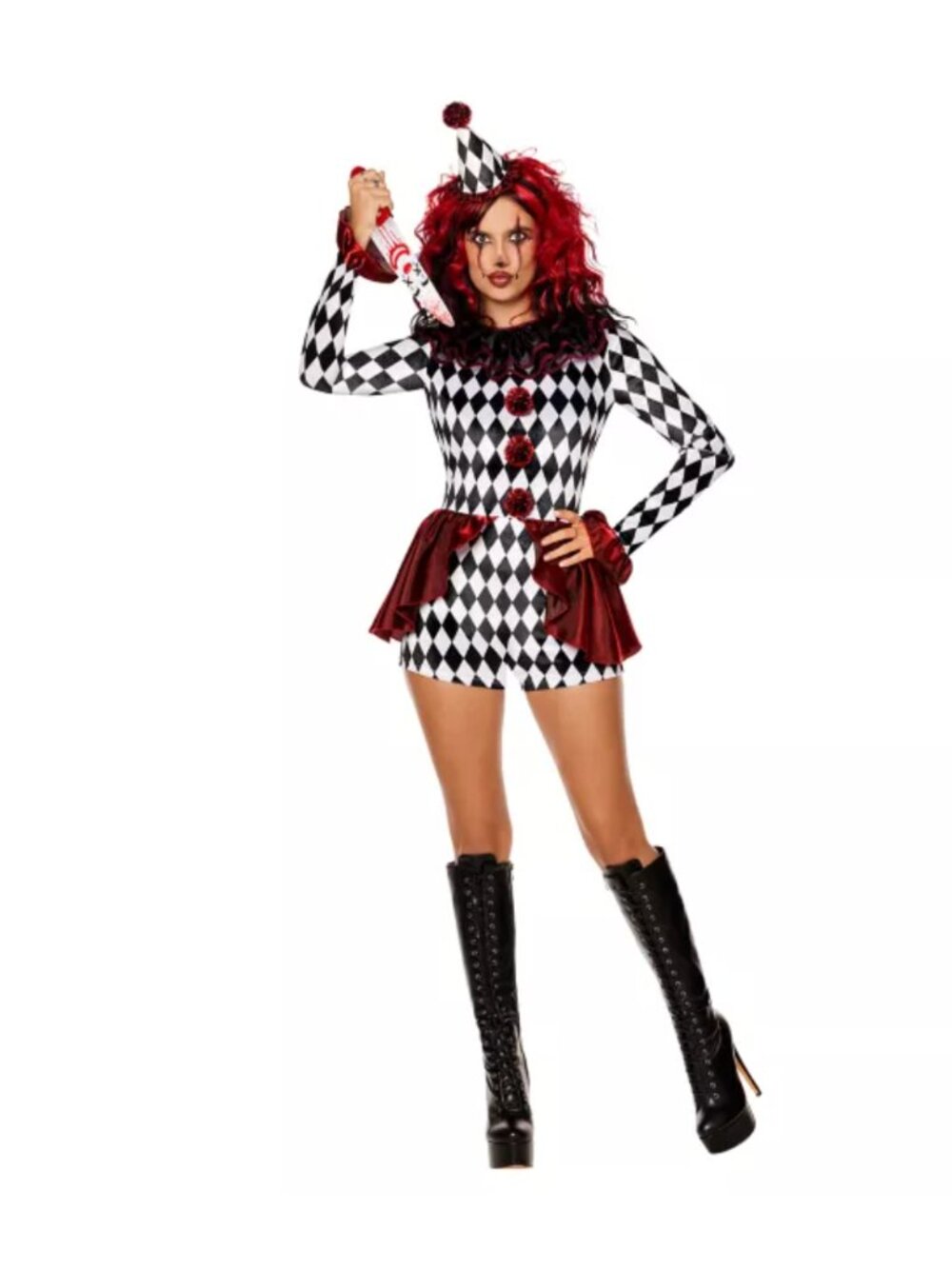 NYT Spirit Halloween Circus Clown Costume